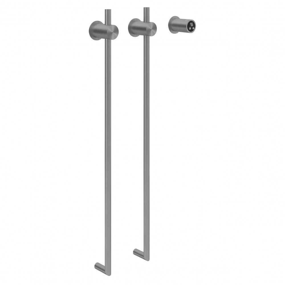 Изображение товара Электрический полотенцесушитель Abber Charme AH4002BST 34.5x80 см сталь брашированная