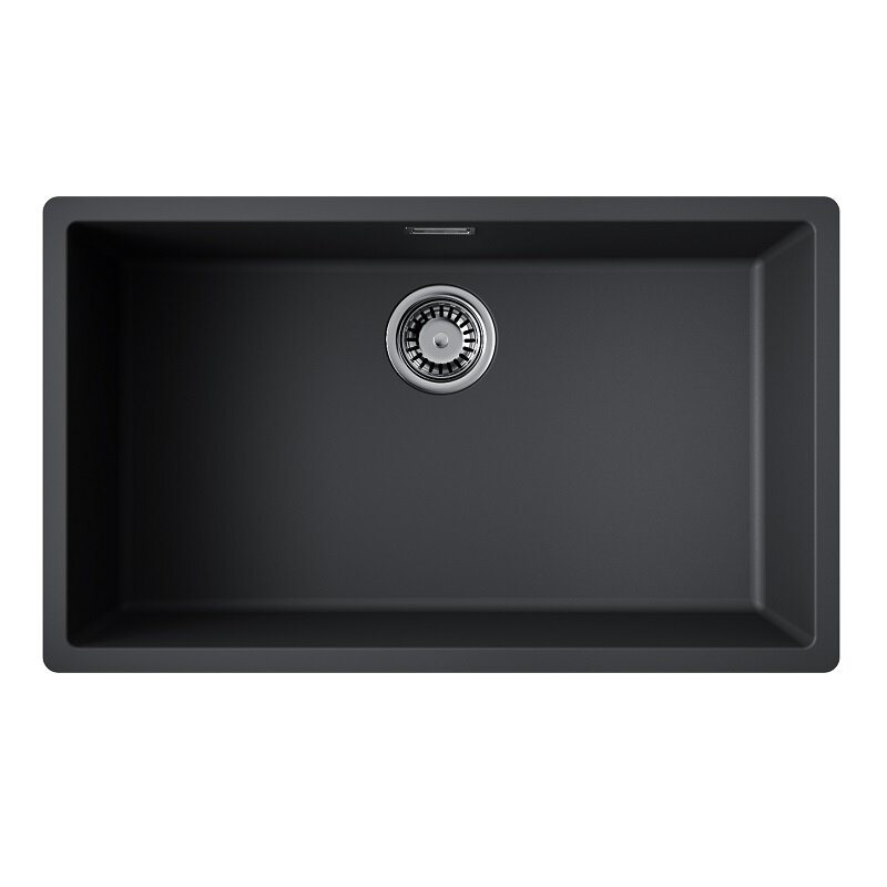 Изображение товара Кухонная мойка Omoikiri Yamakawa 75T Integra черная из Tetogranit Metal Изображение товара Кухонная мойка Omoikiri Yamakawa 75T Integra черная из Tetogranit Metal
