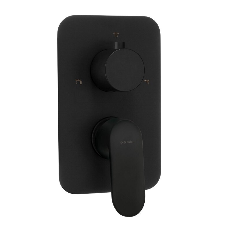 Изображение товара Смеситель для ванны и душа Deante Alpinia BXY_NGAM черный матовый