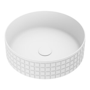 Изображение товара Раковина накладная Omoikiri Akira 4972072, 41 см, цвет белый