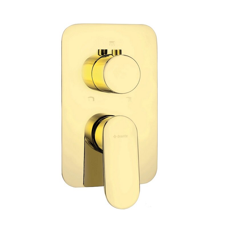 Изображение товара Смеситель для ванны и душа Deante Alpinia BXY_ZGAM, PVD золото, скрытый монтаж