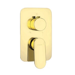 Изображение товара Смеситель для ванны и душа Deante Alpinia BXY_ZGAM, PVD золото, скрытый монтаж