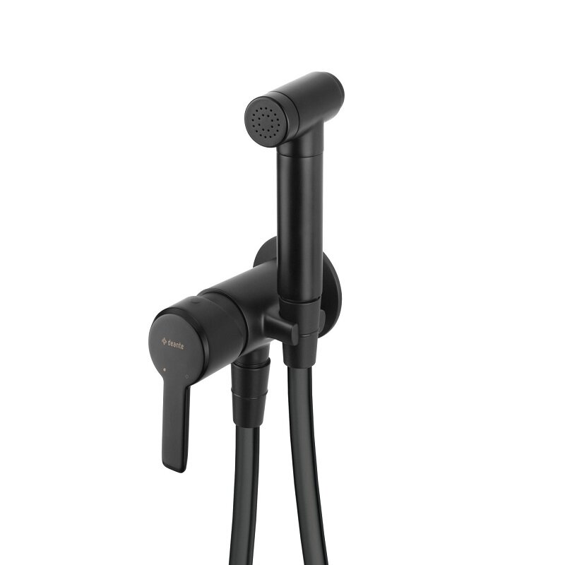 Изображение товара Гигиенический душ Deante Arnika BQA_N34M со смесителем черный