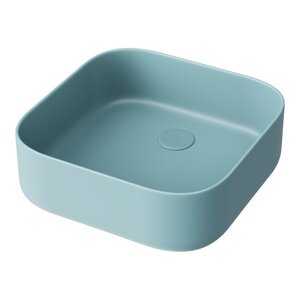 Изображение товара Накладная раковина Omoikiri June 4972075 40 см голубая для угловой установки