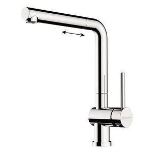 Изображение товара Смеситель для кухни Omoikiri Akashi-S 4994509, цвет хром