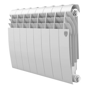 Изображение товара Радиатор биметаллический Royal Thermo Biliner B 350 RTBW335008, 8 секций, боковое подключение, белый