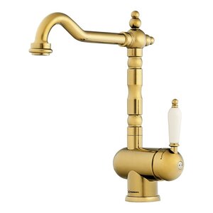 Изображение товара Смеситель для кухни Omoikiri Kyoto 4994508, цвет золото