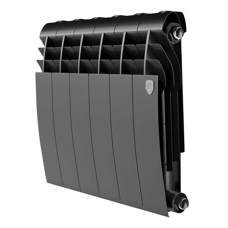 Изображение товара Биметаллический радиатор Royal Thermo Biliner B 350 RTBB335006 6 секций черный