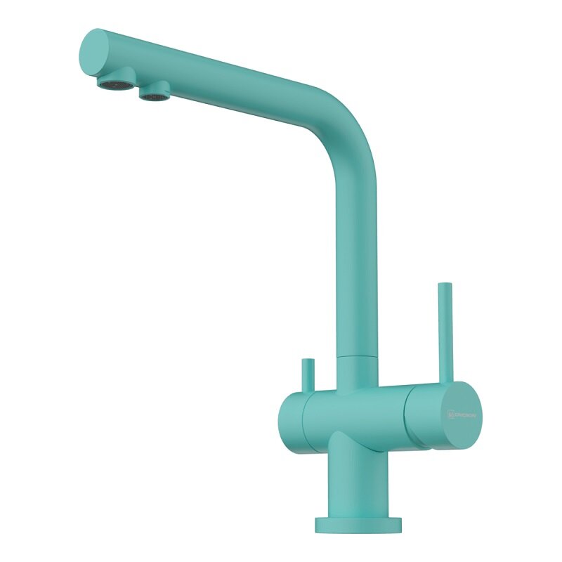 Изображение товара Кухонный смеситель Omoikiri Nagano с подключением к фильтру Azur Blue