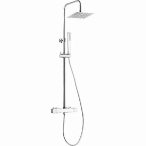 Изображение товара Душевая система Deante Loco NLC 04ST термостатическая хром современный дизайн