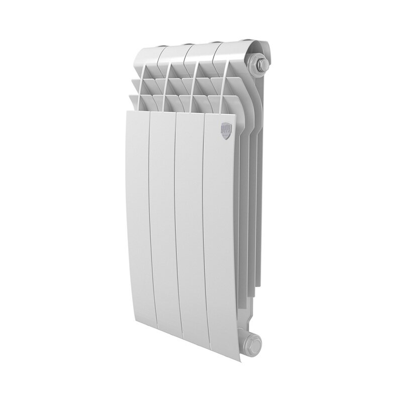 Изображение товара Биметаллический радиатор Royal Thermo Biliner B 500 RTBW350004 4 секции боковое подключение белый
