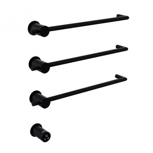 Изображение товара Электрический Полотенцесушитель Abber Charme AH4003MB Черный Матовый