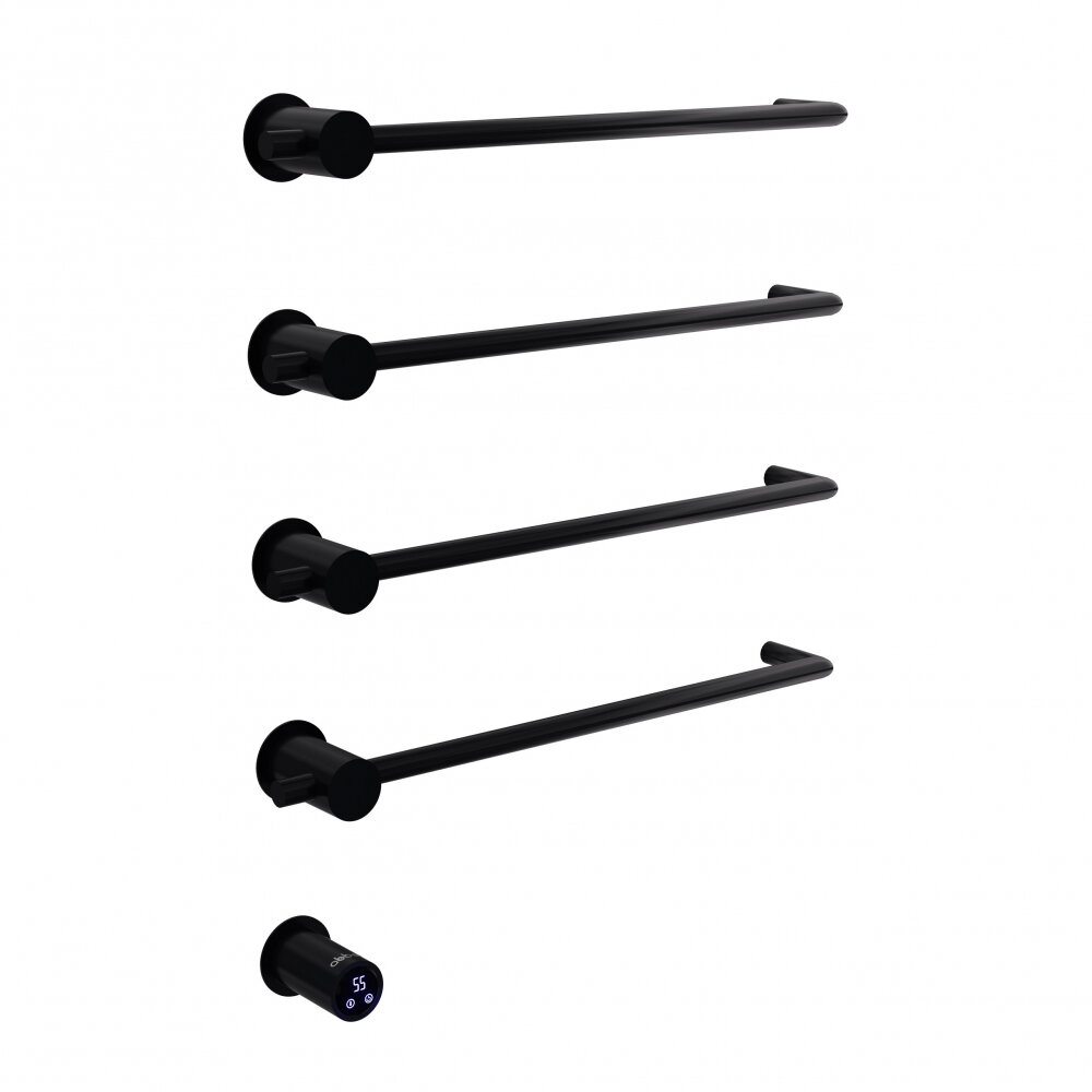 Изображение товара Электрический полотенцесушитель Abber Charme AH4004MB черный матовый