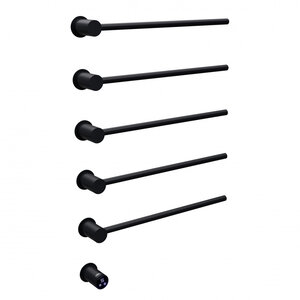 Изображение товара Полотенцесушитель электрический Abber Charme AH4005MB черный матовый