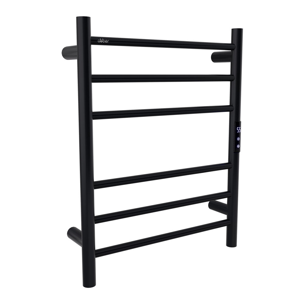 Изображение товара Abber AH4606MB: электрический полотенцесушитель 50x63 см, черный матовый