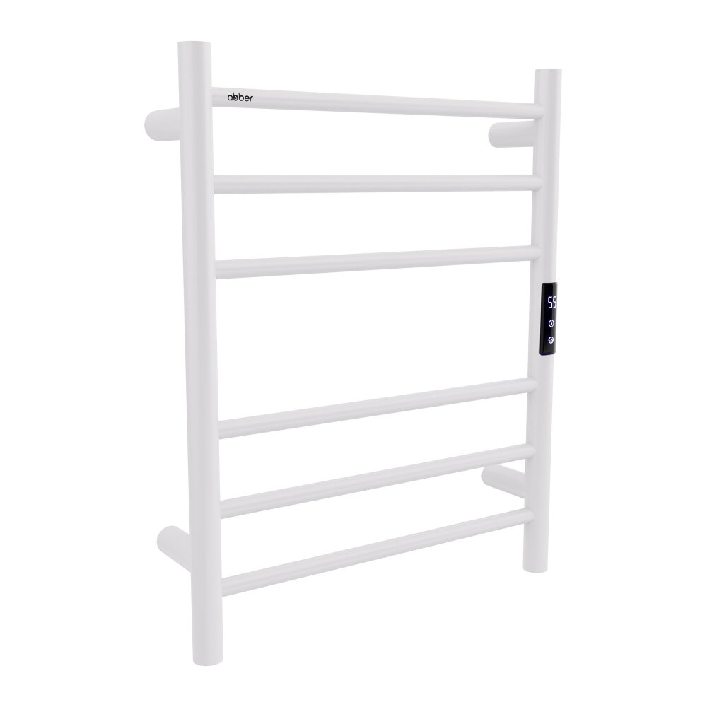 Изображение товара Abber AH4606MW — электрический полотенцесушитель 50x63 см, белый матовый