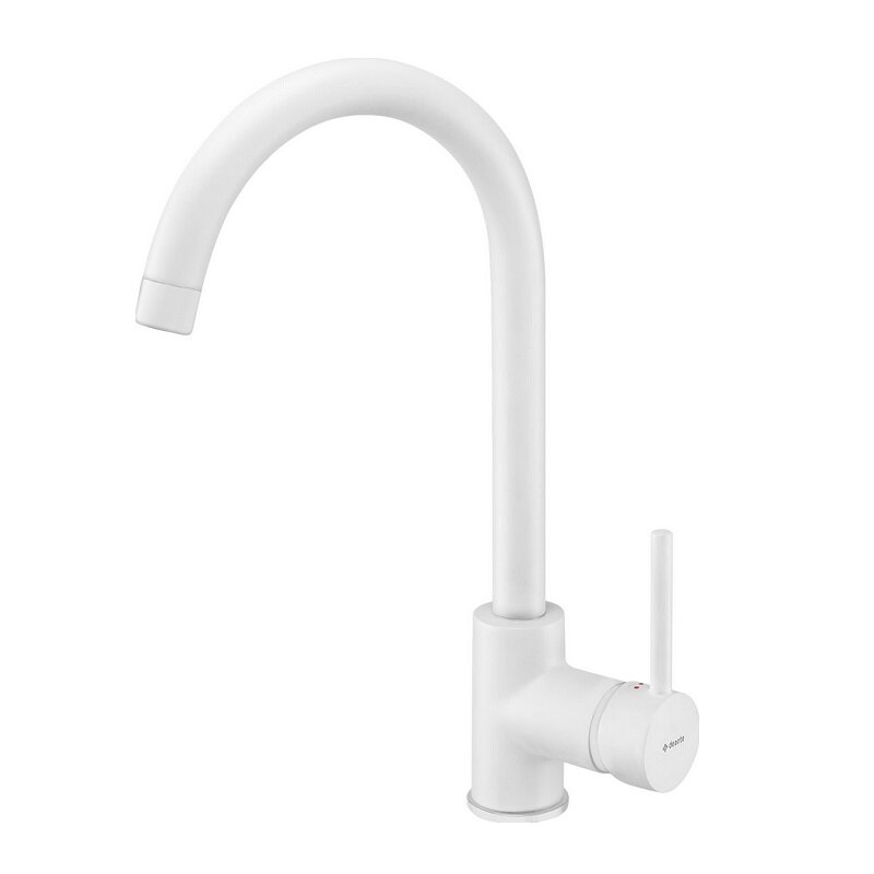 Изображение товара Смеситель для кухонной мойки Deante Nemezja BEN_A62M белый матовый