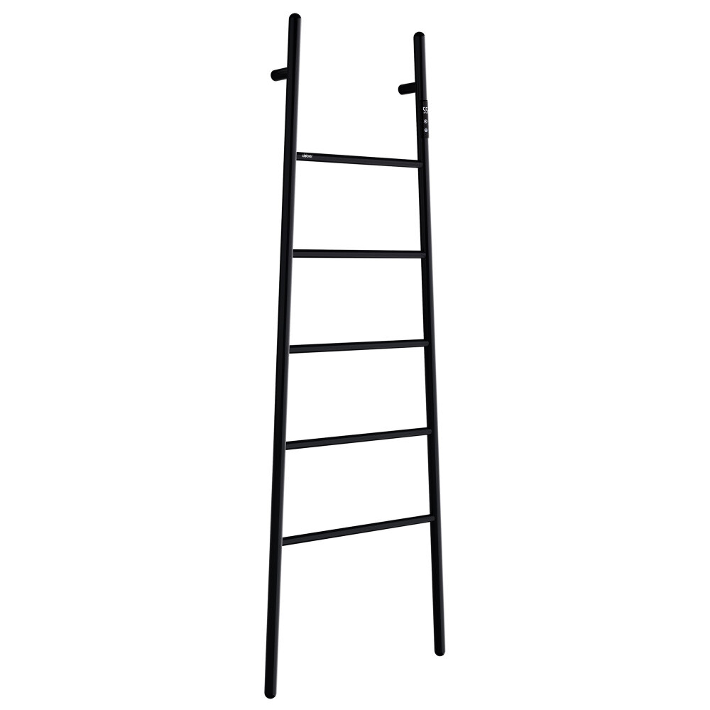 Изображение товара Полотенцесушитель Abber AH4705MB — лестница, 53x152 см, черный матовый