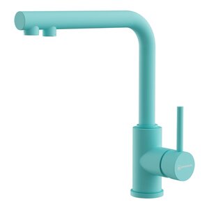 Изображение товара Смеситель для кухни Omoikiri Nakagawa 2 Plus 4994442, с подключением к фильтру, цвет azur blue