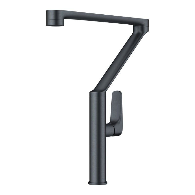 Изображение товара Смеситель для кухни Omoikiri Tara вороненая сталь автоматический монтаж