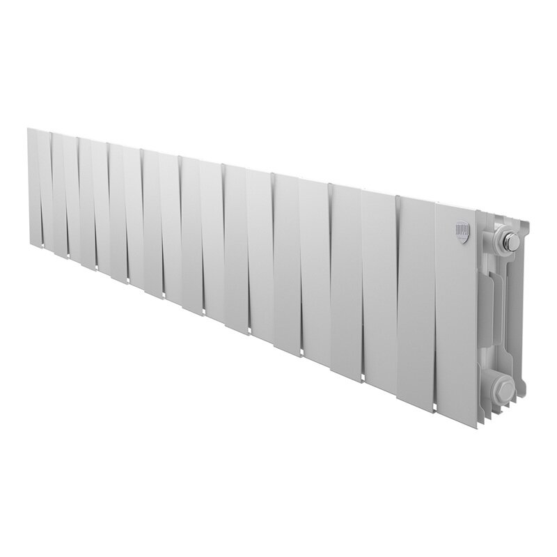 Изображение товара Радиатор биметаллический Royal Thermo PianoForte 200 RTPW3020020, 20 секций, боковое подключение, белый