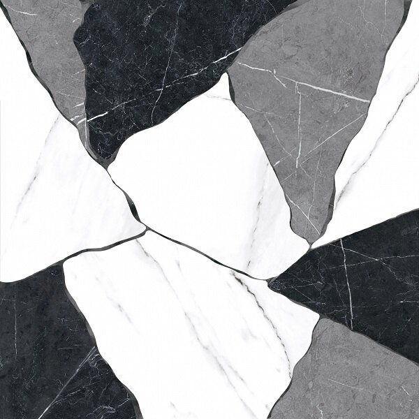 Изображение товара Керамогранит Cersanit Oriental A16006 серый белый 42x42