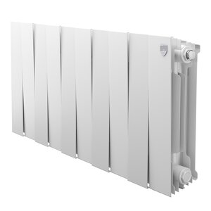 Изображение товара Радиатор биметаллический Royal Thermo PianoForte 300 RTPW3030010, 10 секций, боковое подключение, белый