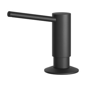 Изображение товара Дозатор для моющего средства Omoikiri OM-02-P встраиваемый черный 500 мл