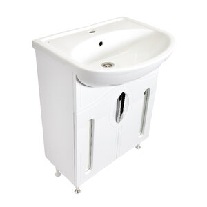 Изображение товара Тумба под раковину Stella Polar Сильва SP-00001843, 60 см, напольная, белая