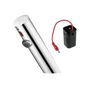 Изображение товара Сенсорный смеситель для раковины Deante Sense Sensor BQR_P28R, полированная сталь