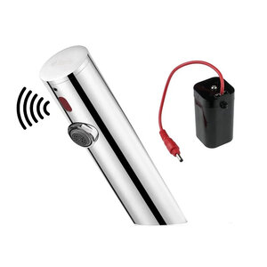 Изображение товара Сенсорный смеситель для раковины Deante Sense Sensor BQR_P28R, полированная сталь