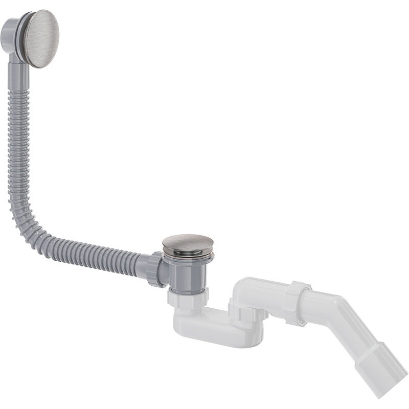 Изображение товара Слив-перелив для ванны Deante Prizma NHC_F57B, 60 см, клик-клак