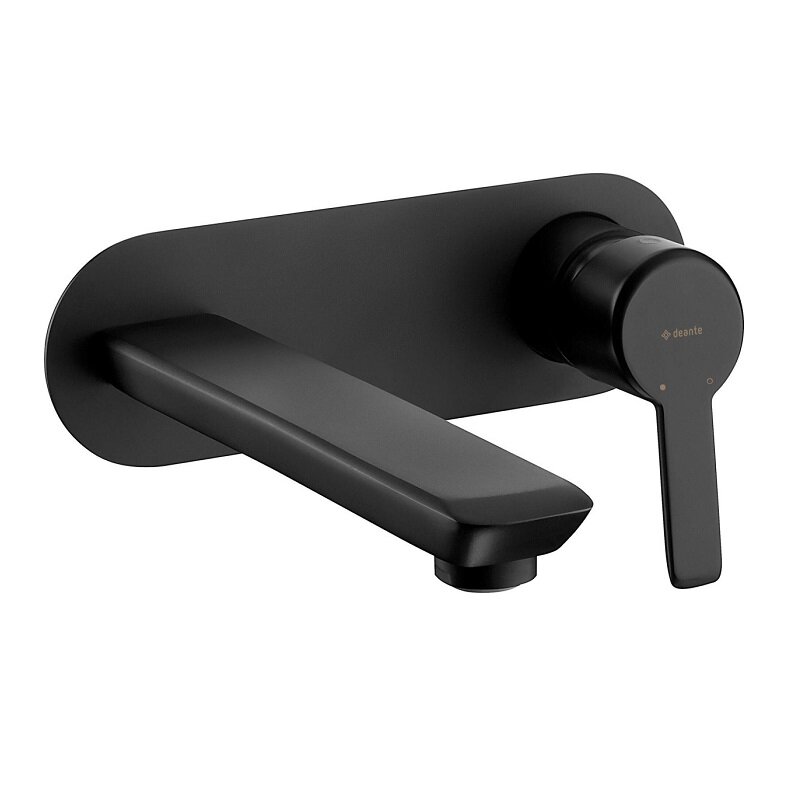 Изображение товара Смеситель для раковины Deante Arnika BQA_N54L черный матовый однорычажный