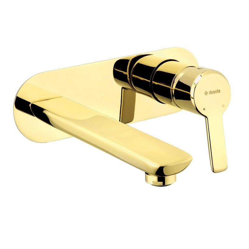 Изображение товара Смеситель для раковины Deante Arnika BQA_Z54L с внутренней частью, золото