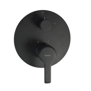 Изображение товара Смеситель для душа Deante Arnika BQA_N44P, с внутренней частью, цвет черный матовый