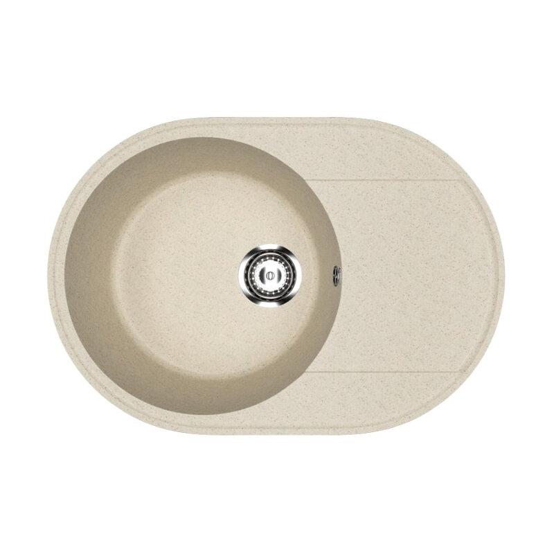 Изображение товара Кухонная мойка Maretti Kitchen KT610-BE, 61 см, бежевый искусственный камень