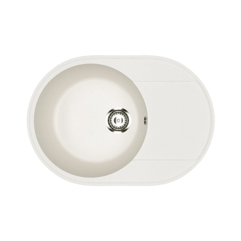 Изображение товара Кухонная мойка Maretti Kitchen KT610-WH 61 см искусственный камень белая