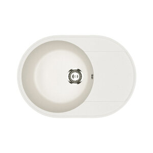 Изображение товара Кухонная мойка Maretti Kitchen KT610-WH 61 см искусственный камень белая