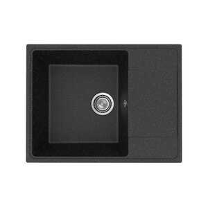 Изображение товара Кухонная мойка Maretti Kitchen KT650-BL, 65 см, искусственный камень, черный 