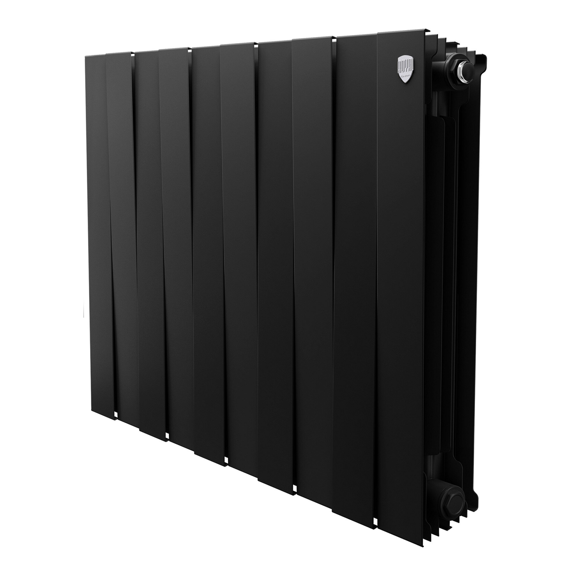 Изображение товара Радиатор биметаллический Royal Thermo PianoForte 500 RTPB3050010 10 секций Черный Изображение товара Радиатор биметаллический Royal Thermo PianoForte 500 RTPB3050010 10 секций Черный