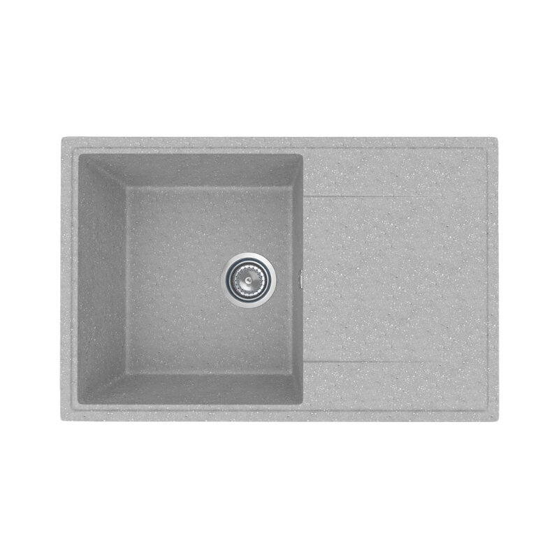 Изображение товара Кухонная мойка Maretti Kitchen KT735-GR 73.5 см искусственный камень серый Изображение товара Кухонная мойка Maretti Kitchen KT735-GR 73.5 см искусственный камень серый