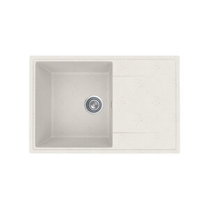 Изображение товара Кухонная мойка Maretti Kitchen KT735-WH, 73.5 см, искусственный камень, белый