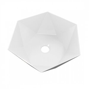 Изображение товара Раковина Maretti Gemma GE13NS16-844, 48 см, фарфор, накладная, белая