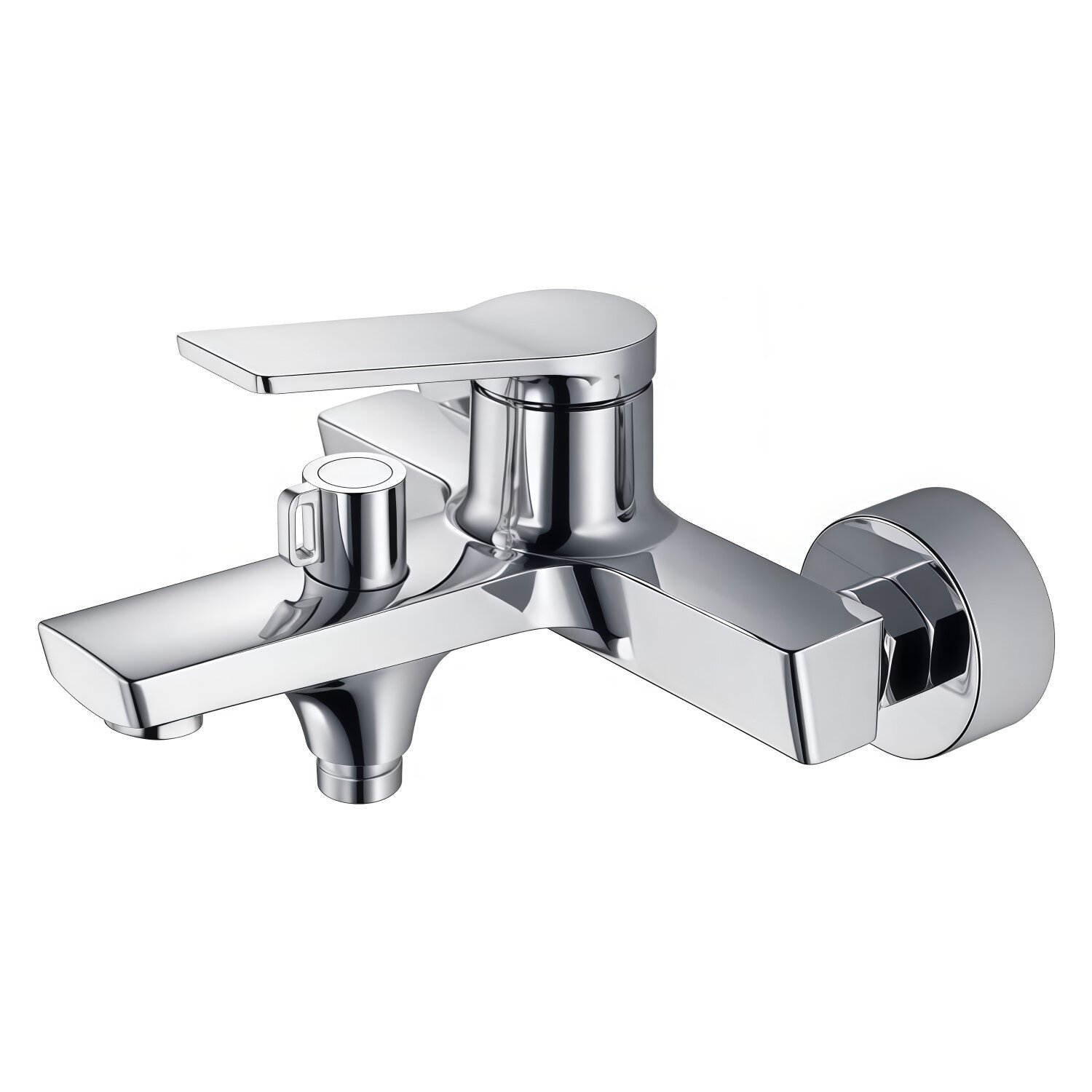 Изображение товара Современный хромированный смеситель для ванны и душа Maretti Viola VA22RF572 Изображение товара Современный хромированный смеситель для ванны и душа Maretti Viola VA22RF572