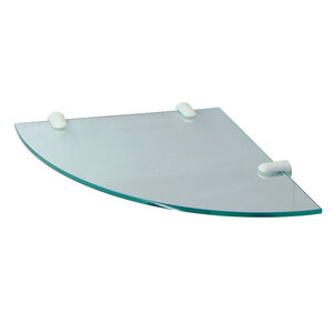 Изображение товара Стеклянная полка WasserKRAFT K-533W белая Soft-touch для дома и офиса