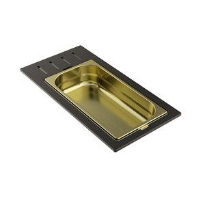 Изображение товара Коландер Omoikiri DC-01-1 в светлом золоте для кухонной мойки