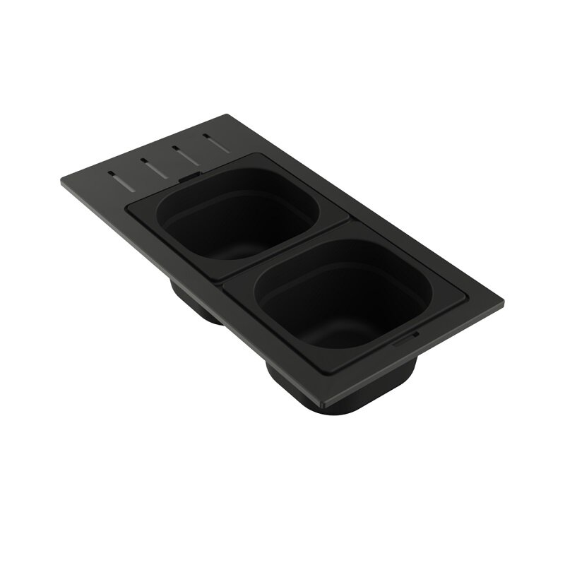 Изображение товара Коландер Omoikiri DC-02-2 4999076 графитовый для мойки