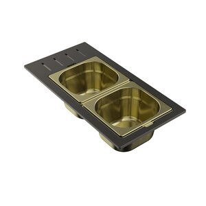 Изображение товара Коландер Omoikiri DC-02-2 4999077, цвет светлое золото