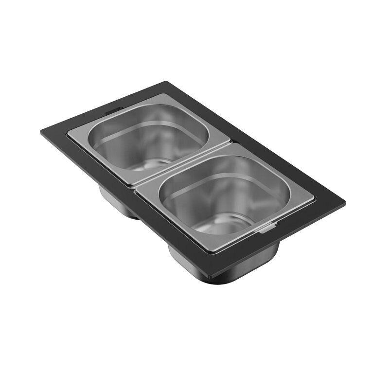 Изображение товара Коландер Omoikiri DC-04-2 4999084 из нержавеющей стали