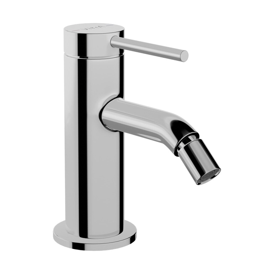 Изображение товара Смеситель для биде VitrA Minimax Round A43536EXP, с донным клапаном, хром